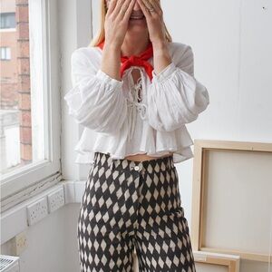 Piper Iron Jeans in Harlequin Mahika Kala Size Small